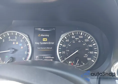 2018 Infiniti Q50 3.0T Luxe z USA, uszkodzony, nr VIN JN1EV7AR5JM430889